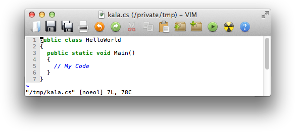 VimMac