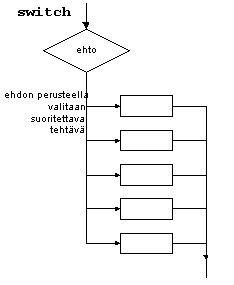 Kuva 5.2 swicth- valintalause