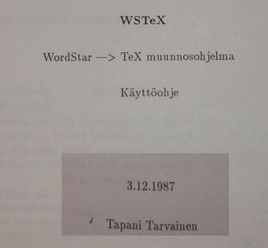 WS -> Tex