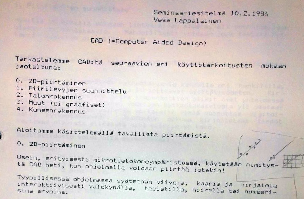 Sovelletun matematiikan seminaari 1986