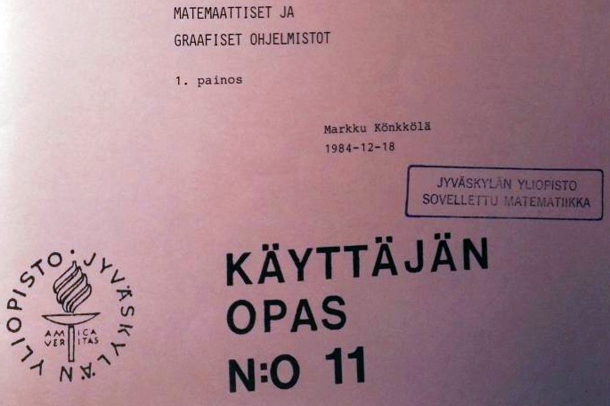 Matemaattiset ja graafiset ohjelmistot 1984