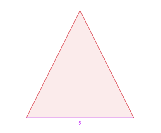 Tehtävä 8: tasasivuinen kolmio
