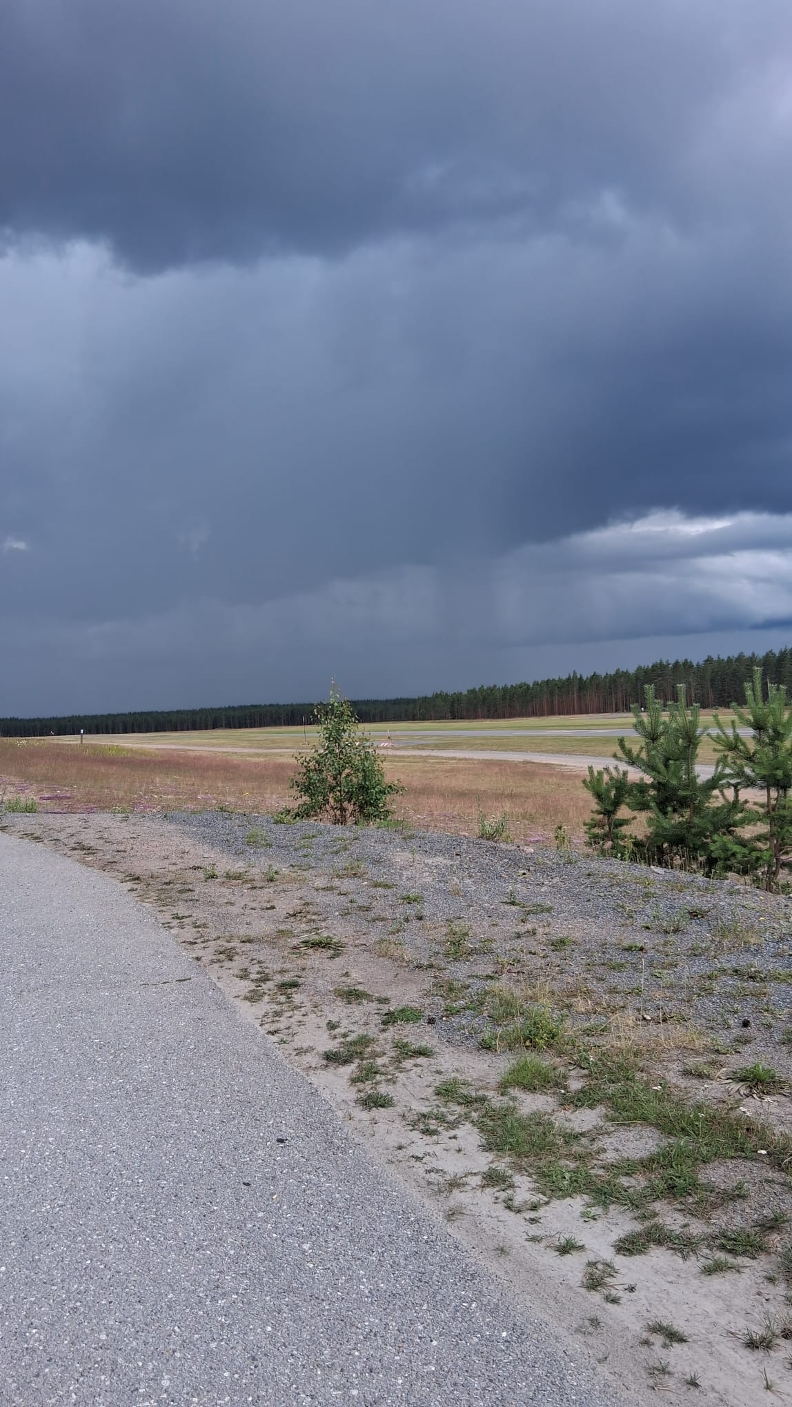 Tilannekuva 2. kisapäivänä yläbaanalta